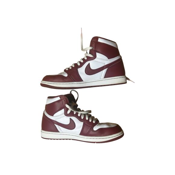 Air Jordan 1 Retro High OG DZ5485 160 White/Team Red Men\'s Size 11 - EUC main image 7